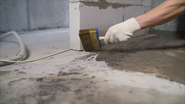 Crawl space vapor barrier installation in Waterford, WI